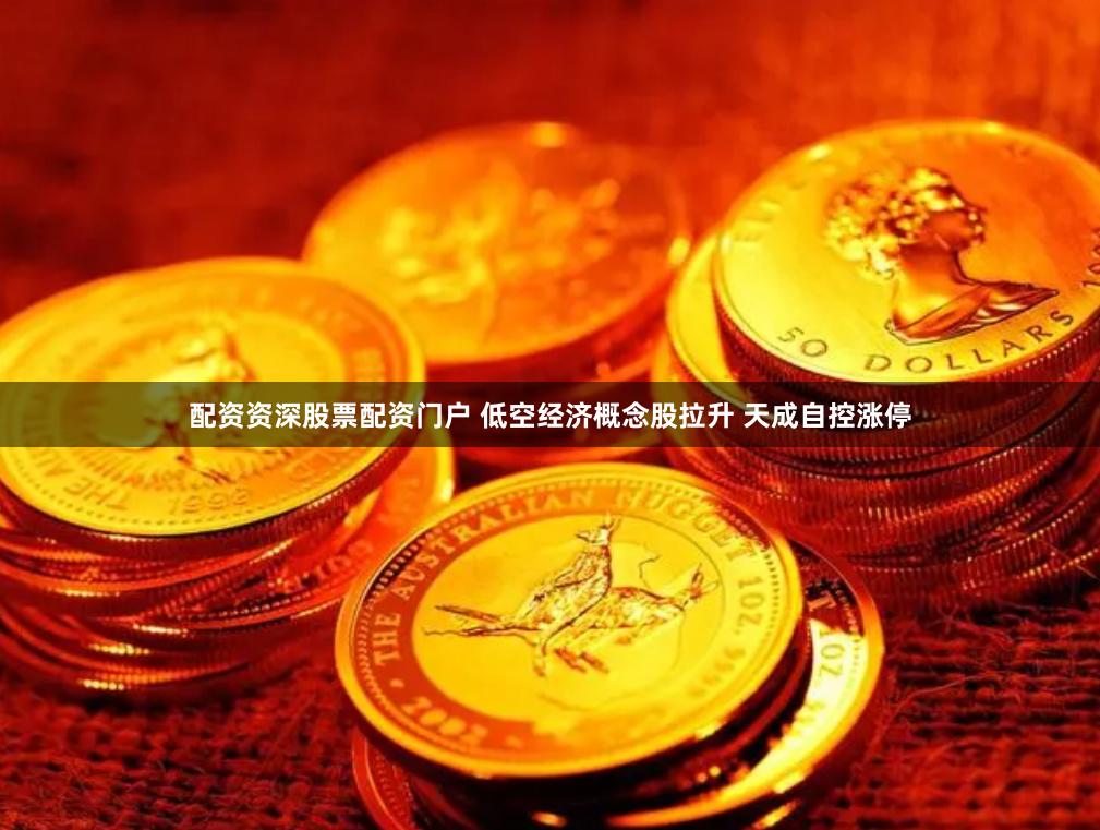 配资资深股票配资门户 低空经济概念股拉升 天成自控涨停