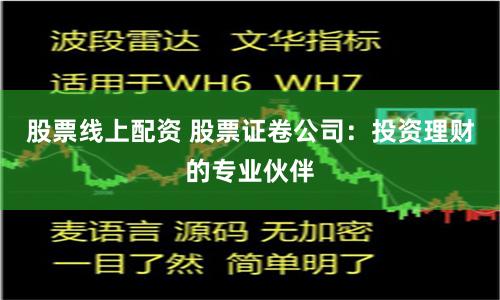 股票线上配资 股票证卷公司：投资理财的专业伙伴